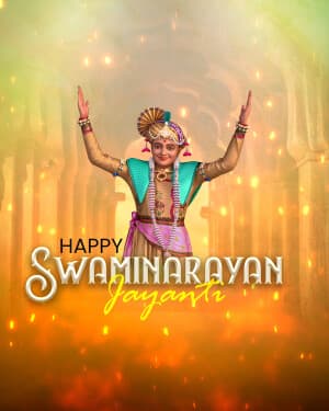 Exclusive Collection - Swaminarayan Jayanti graphic
