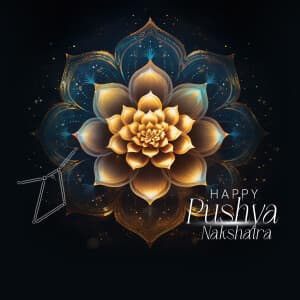 Pushya Nakshatra Exclusive Collection template