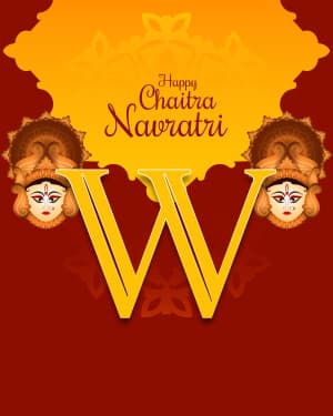 Basic Alphabet - Chaitra Navratri banner