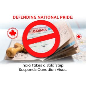 Canada Visa Suspension flyer