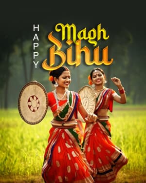 Exclusive Collection of Magh Bihu event advertisement