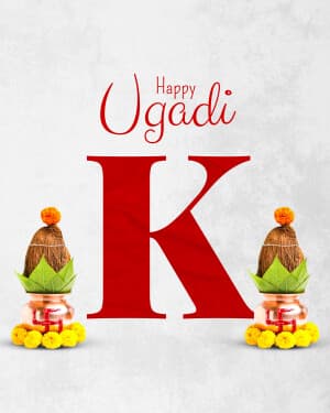 Special Alphabet - Ugadi post