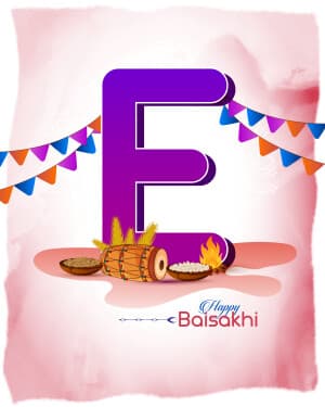 Basic Alphabet - Baisakhi festival image
