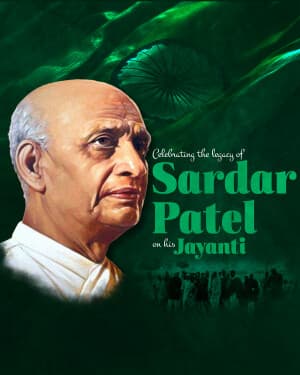 Sardar Patel Jayanti Exclusive Collection advertisement banner