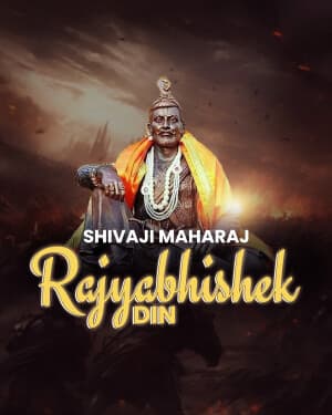 Exclusive Collection - Shivaji Maharaj Rajyabhishek Din event poster