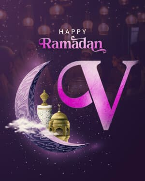 Special Alphabet -  Ramadan event advertisement