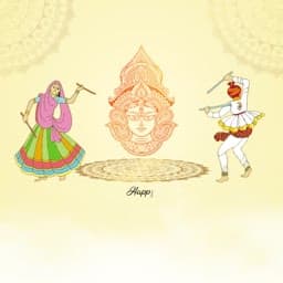 Navratri Video creative image