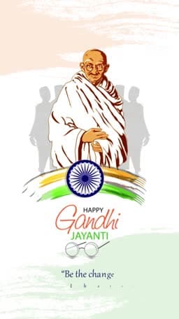 Gandhi Jayanti Video Story Instagram Post