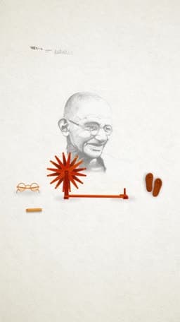 Gandhi Jayanti Video Story greeting image