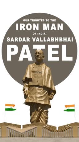 Sardar Patel Jayanti Insta Story Video Instagram flyer