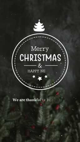 Christmas Insta Story Video whatsapp status poster