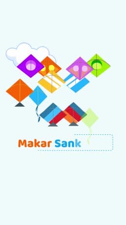 Makar Sankranti  Insta Story Video creative image