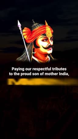 Maharana Pratap Punyatithi Story post