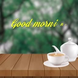 Good Morning Video facebook ad banner