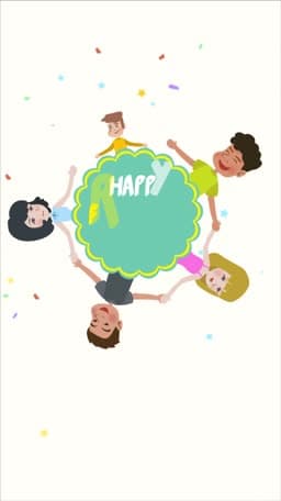 Friendship Day Instastory Video poster