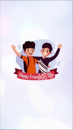 Friendship Day Instastory Video poster