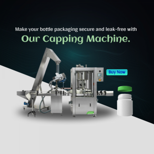 Bottle Capping Machine business template