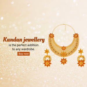 Kundan Jewellery instagram post