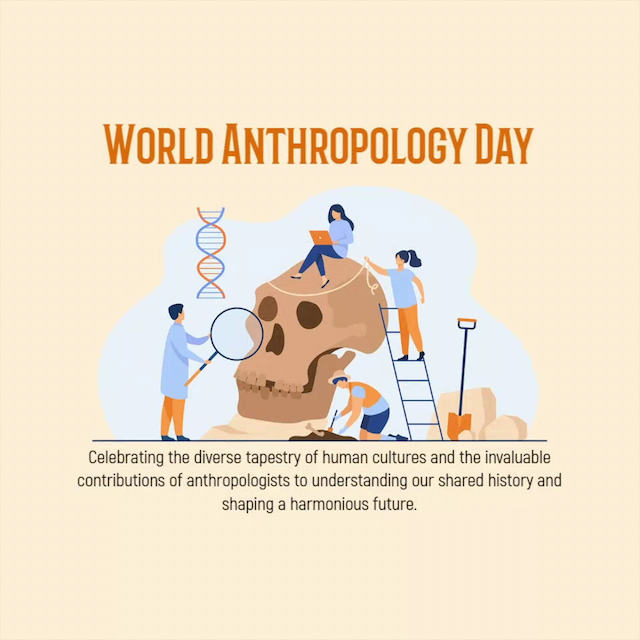 World Anthropology Day advertisement banner