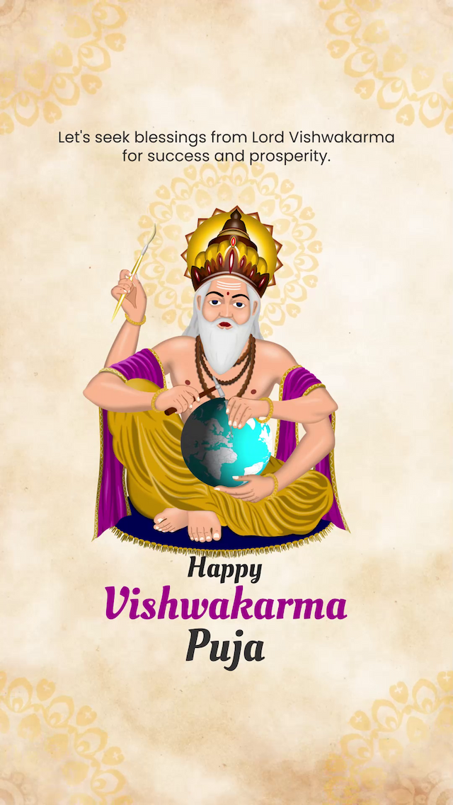 Vishwakarma Jayanti insta story video