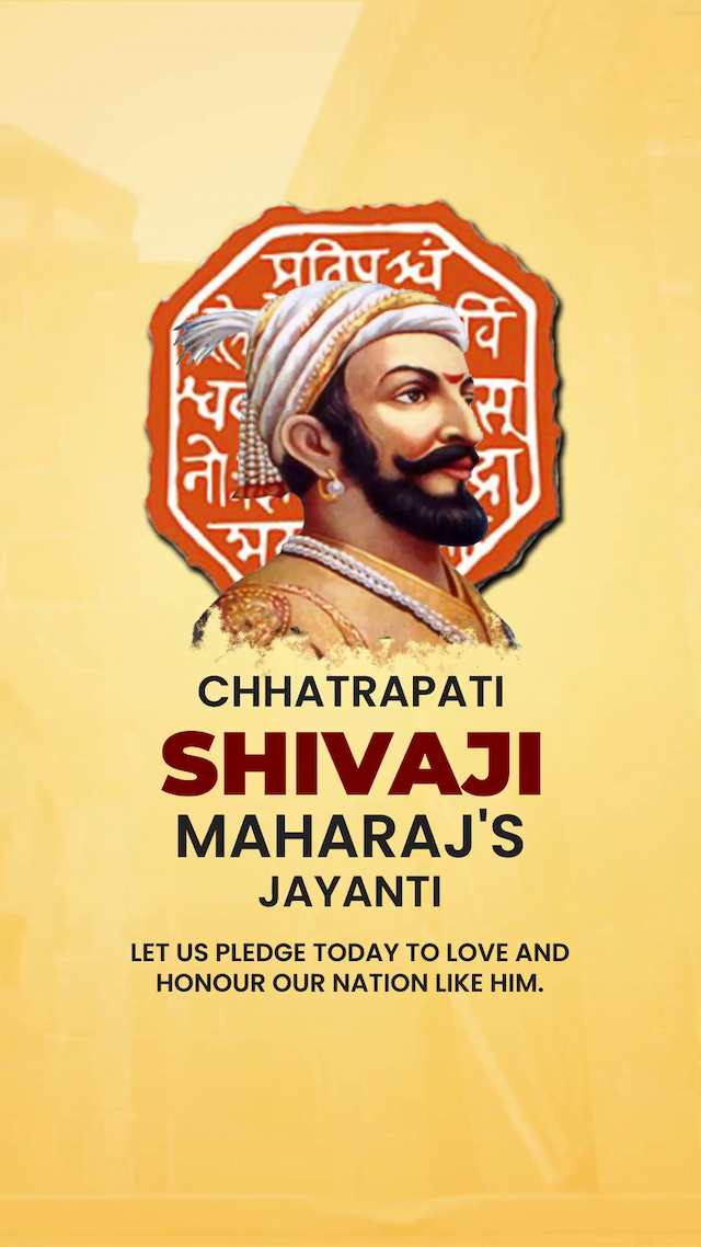 Chhatrapati Shivaji Maharaj Jayanti Insta Story Video image