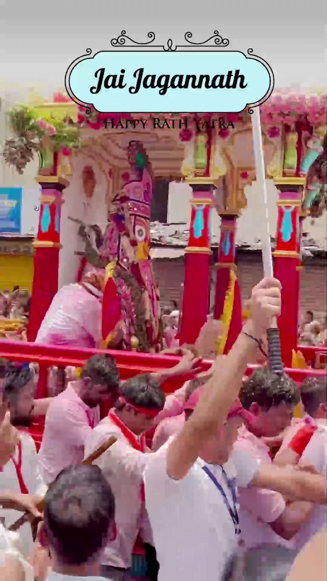 Rath Yatra Video Story creative image