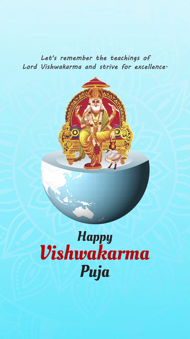 Vishwakarma Jayanti insta story image