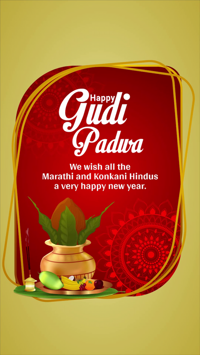 Gudi Padwa Insta Story poster