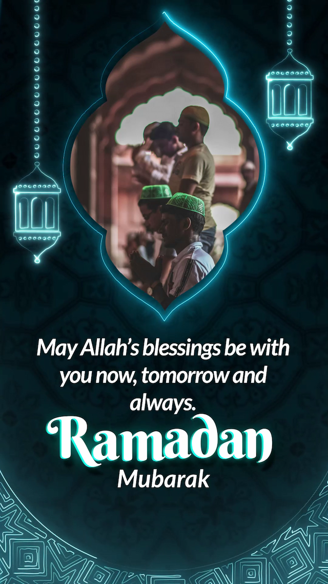 Ramadan insta story festival image