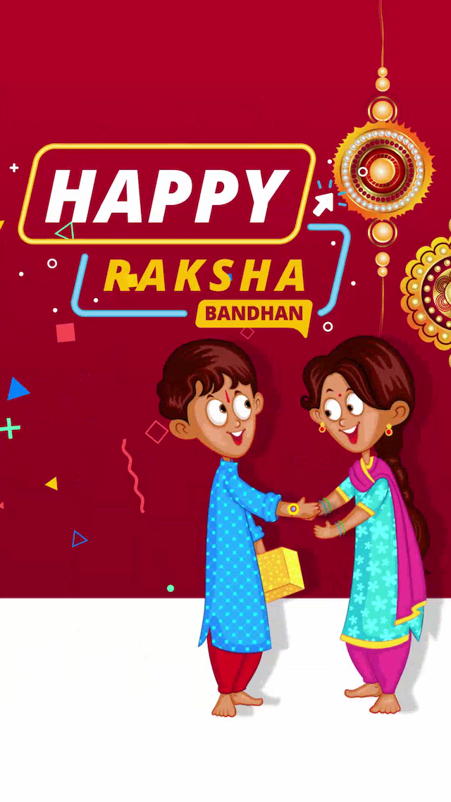 Raksha Bandhan Insta Story Video festival image