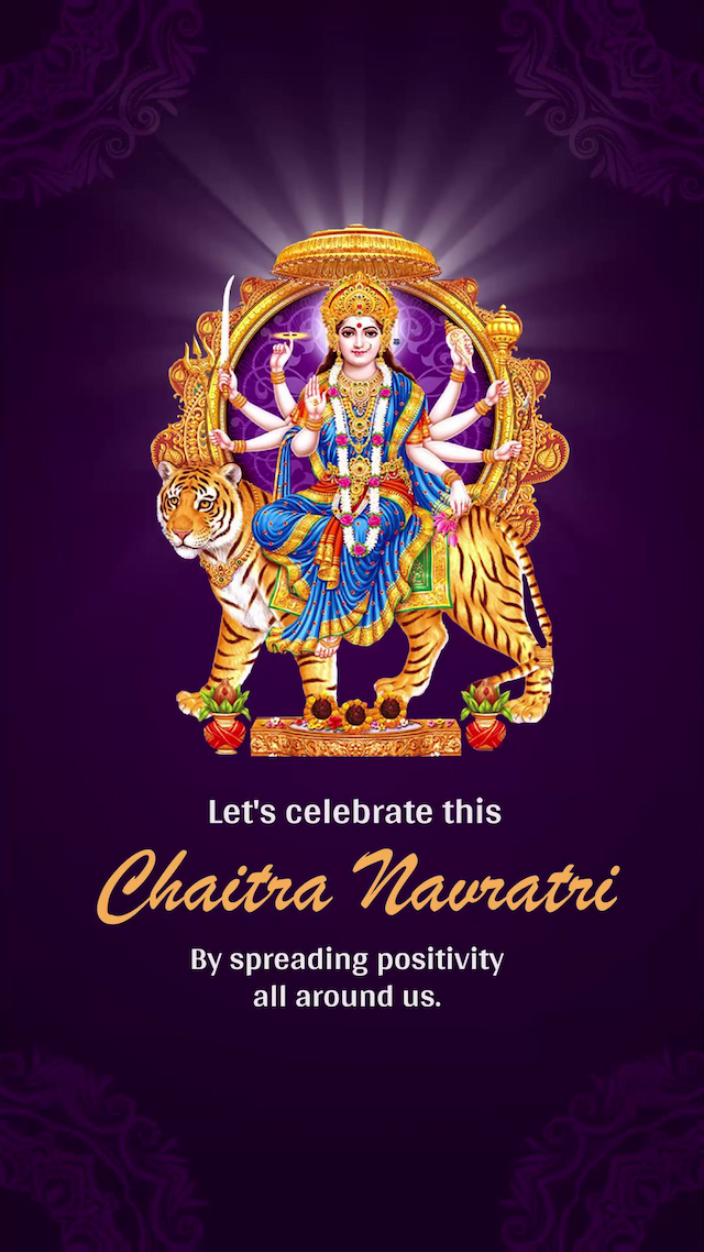 Chaitra Navratri Insta Story banner