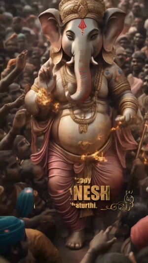 Ganesha Insta story video post