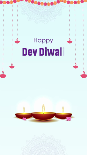 Dev Diwali Insta Story Video Instagram Post