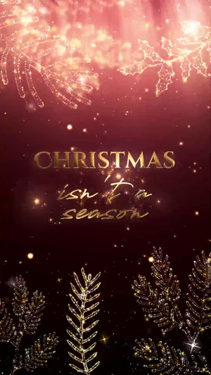 Christmas Insta Story Video facebook ad banner