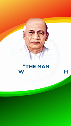 Sardar Patel Jayanti Insta Story Video marketing flyer