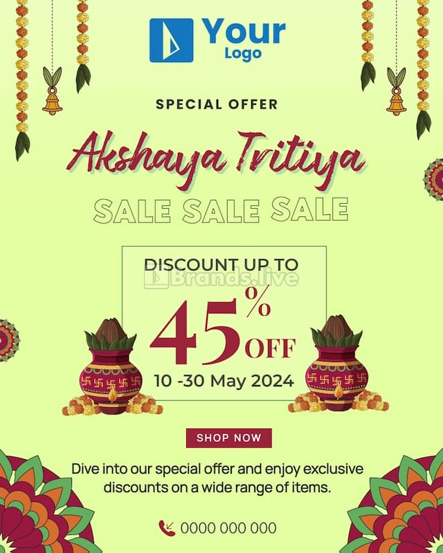 Akshaya Tritiya Offer Poster