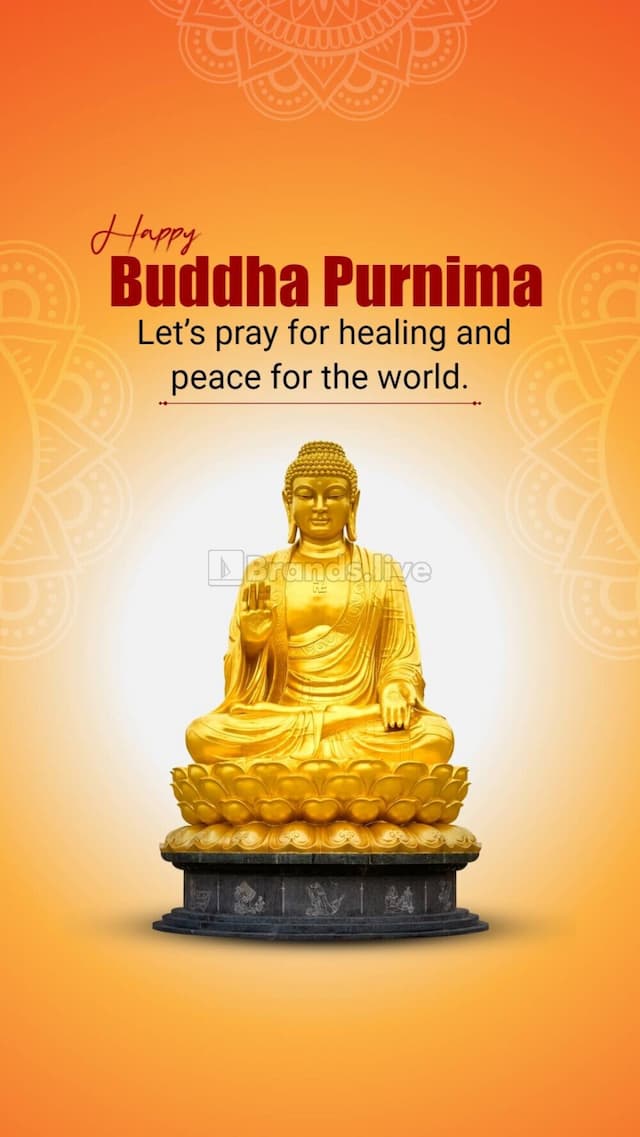 Buddha Purnima Instagram Story Template