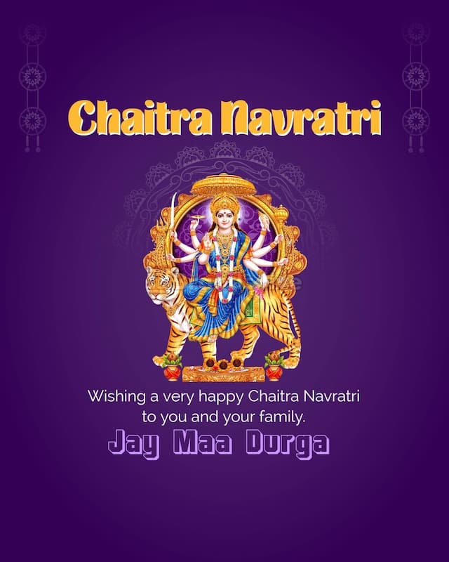 Chaitra Navratri insta story post