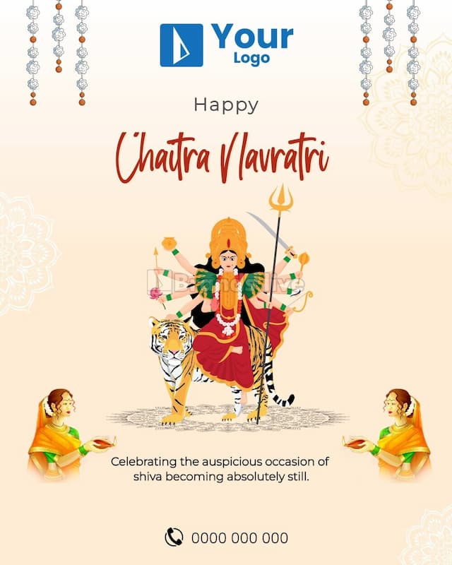 Chaitra Navratri Wishes Template