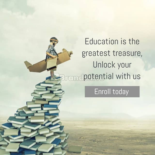 Education marketing banner