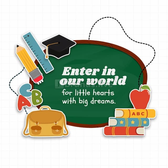 Education promotional post