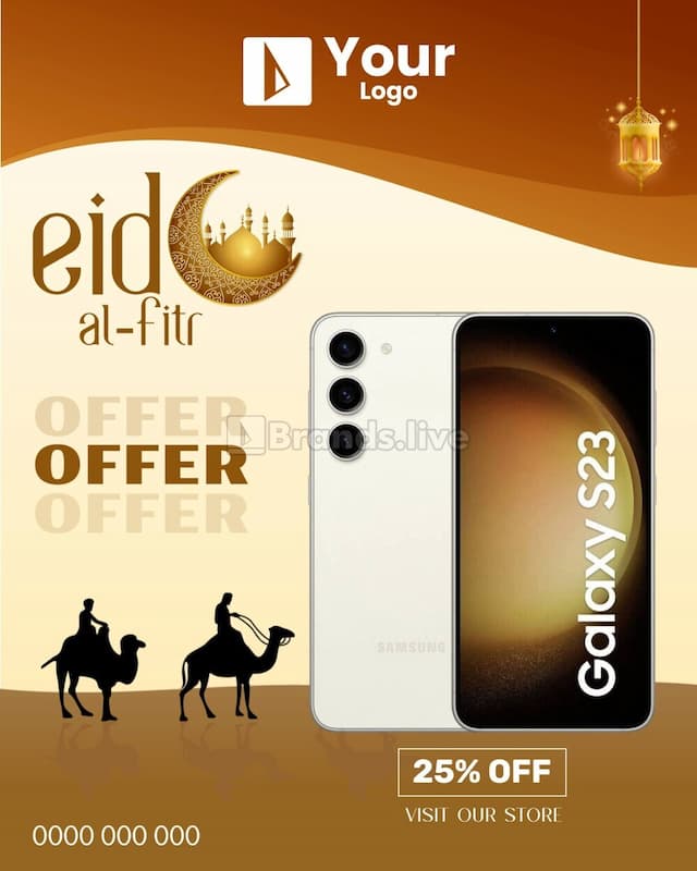 Eid al-Fitr Sale Offer Banner