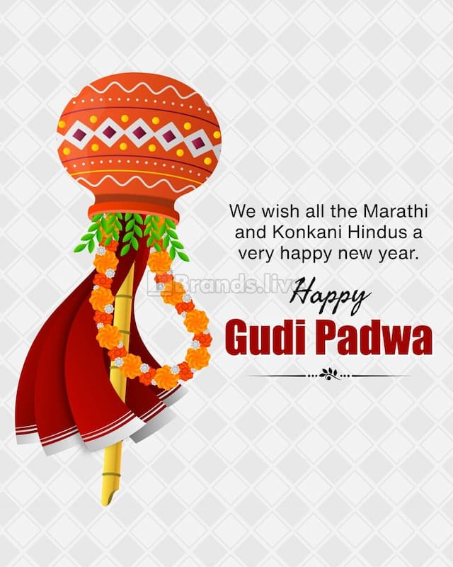 Gudi Padwa poster maker