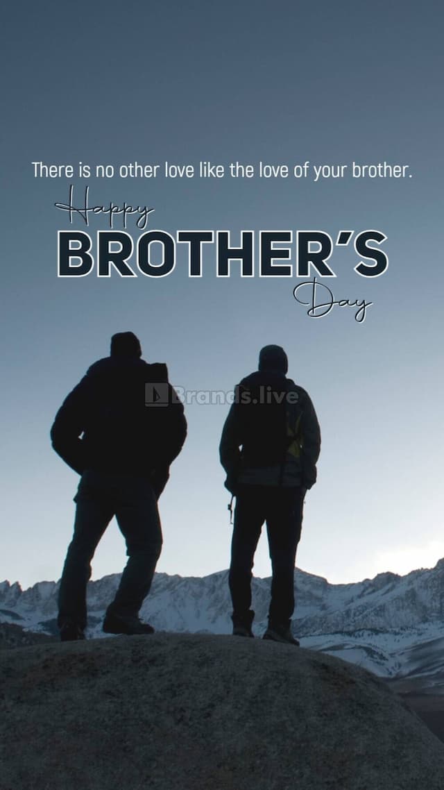 Happy Brothers Day Instagram Post