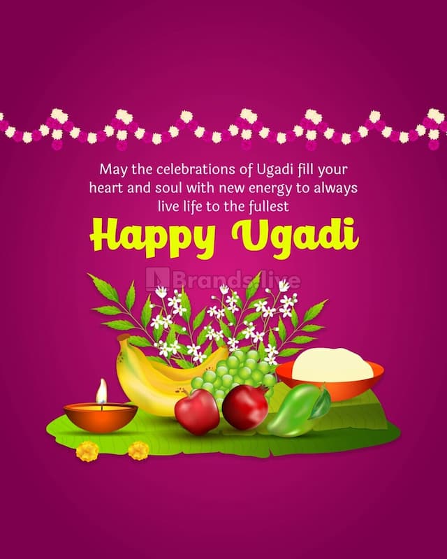 Happy Ugadi banner