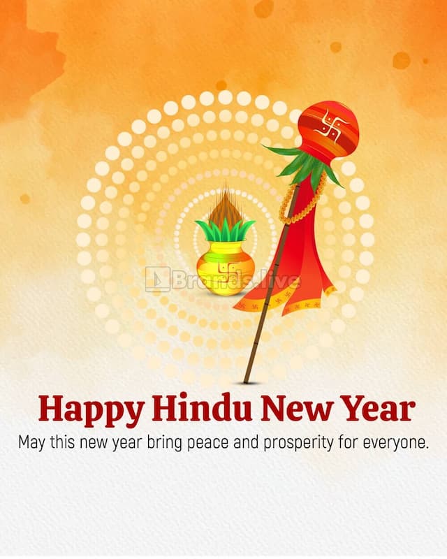 Hindu New Year insta story post