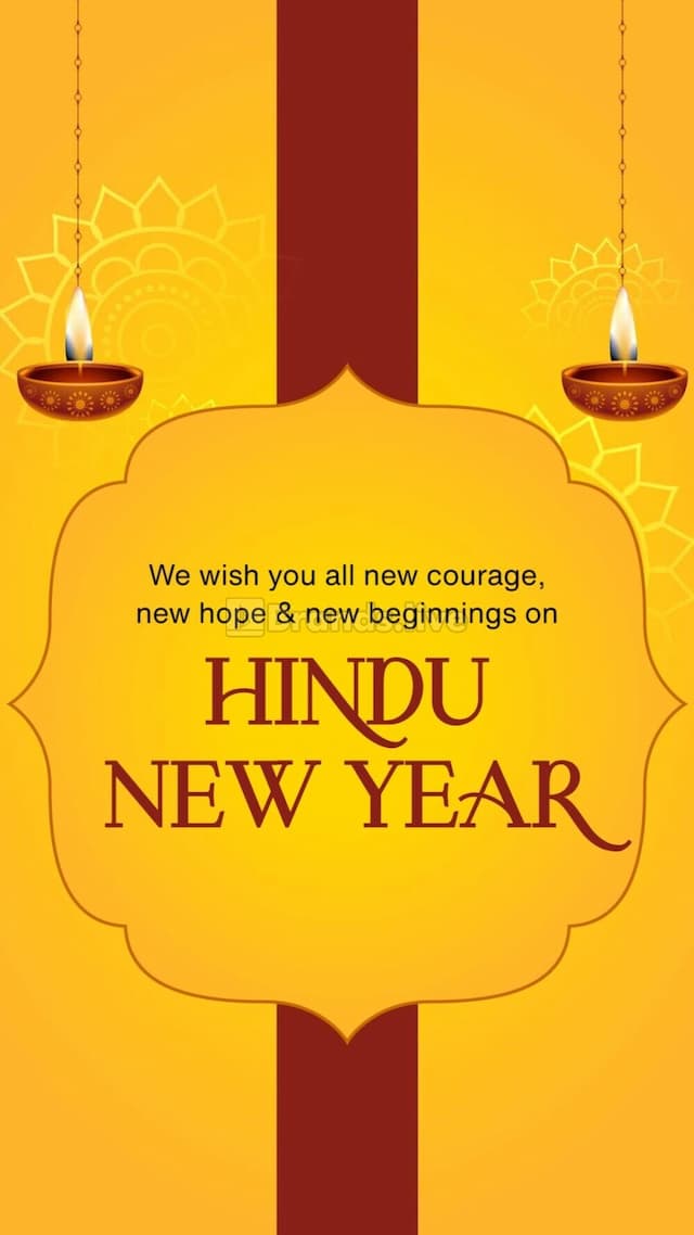 Hindu New Year Instagram Story Template
