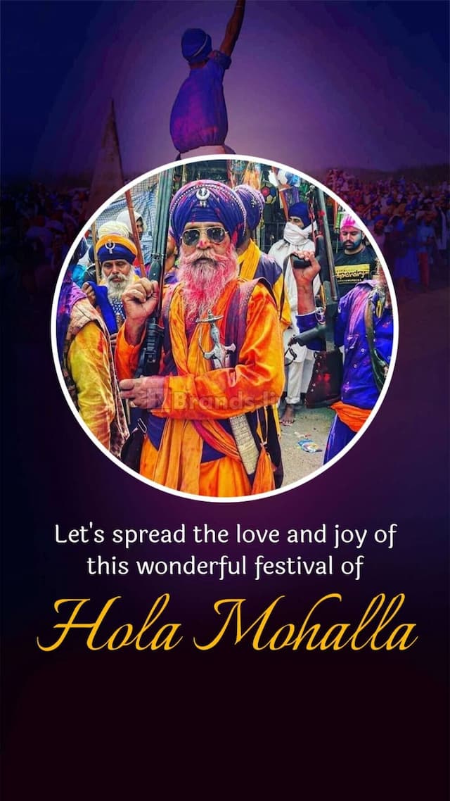 Hola Mohalla insta stories poster