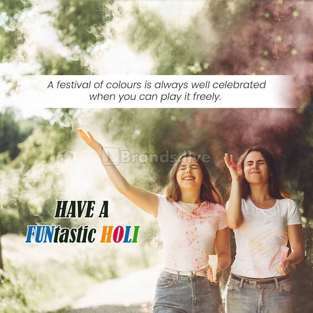 Holi wishes post