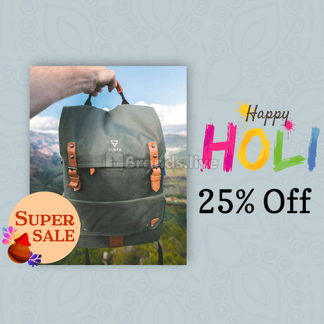 Holi Sale Offer Banner